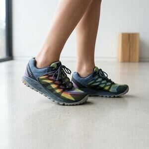 Merrell Women’s Antora 2 Rainbow Trail Running Shoes US size 7 J135430 gorpcore